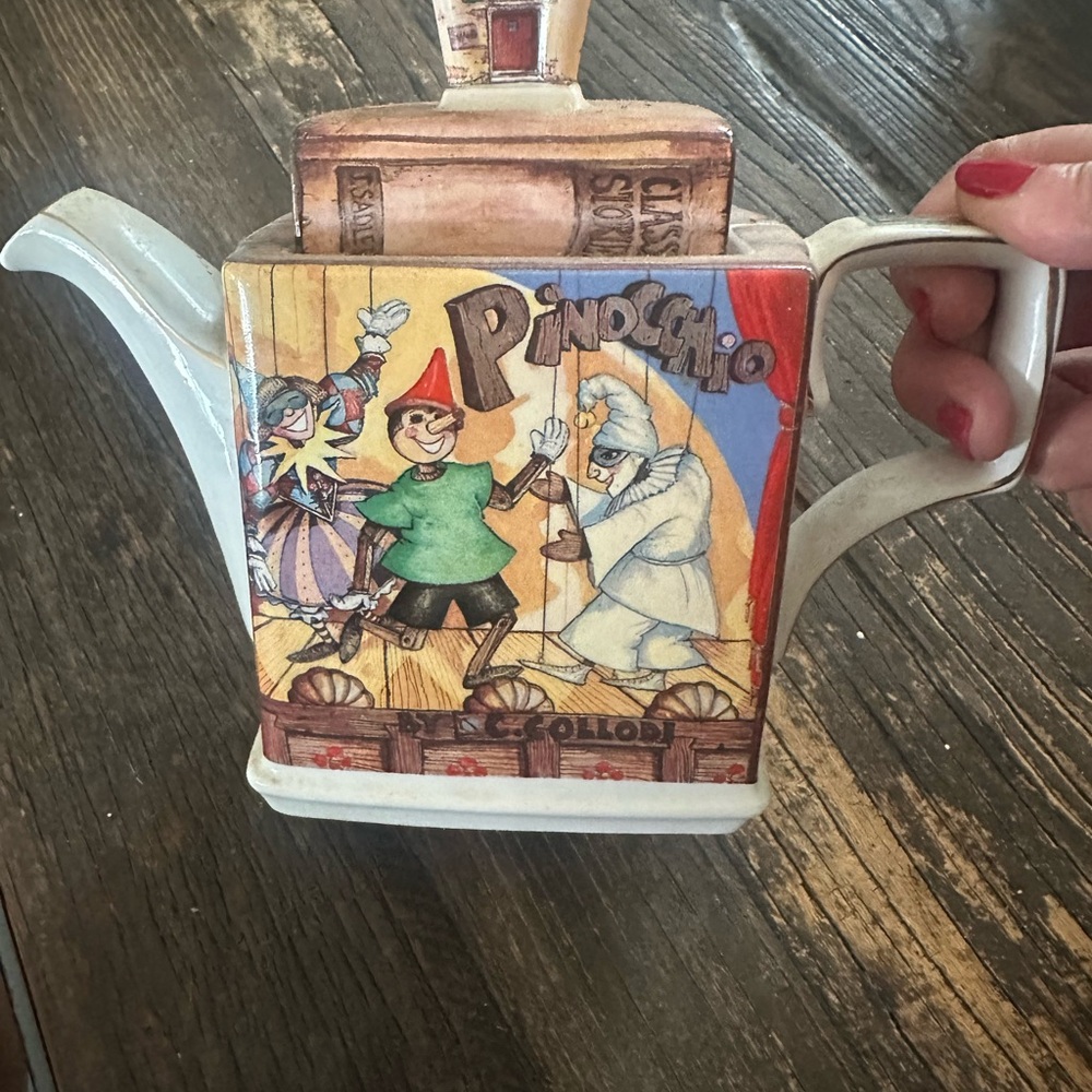 Pinocchio Tea pot by Sadler
